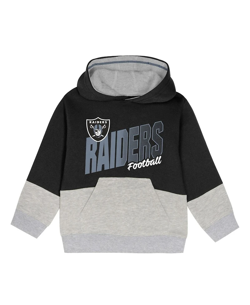Outerstuff Toddler 2-Piece Orange Denver Broncos Lineman Fleece Hoodie and Pants Set