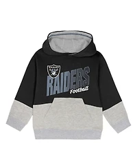 Outerstuff Toddler 2-Piece Orange Denver Broncos Lineman Fleece Hoodie and Pants Set