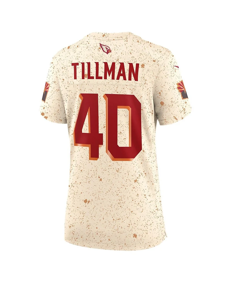 Nike Women's Pat Tillman Natural Arizona Cardinals 2025 Rivalries Collection Retired Player Game Jersey