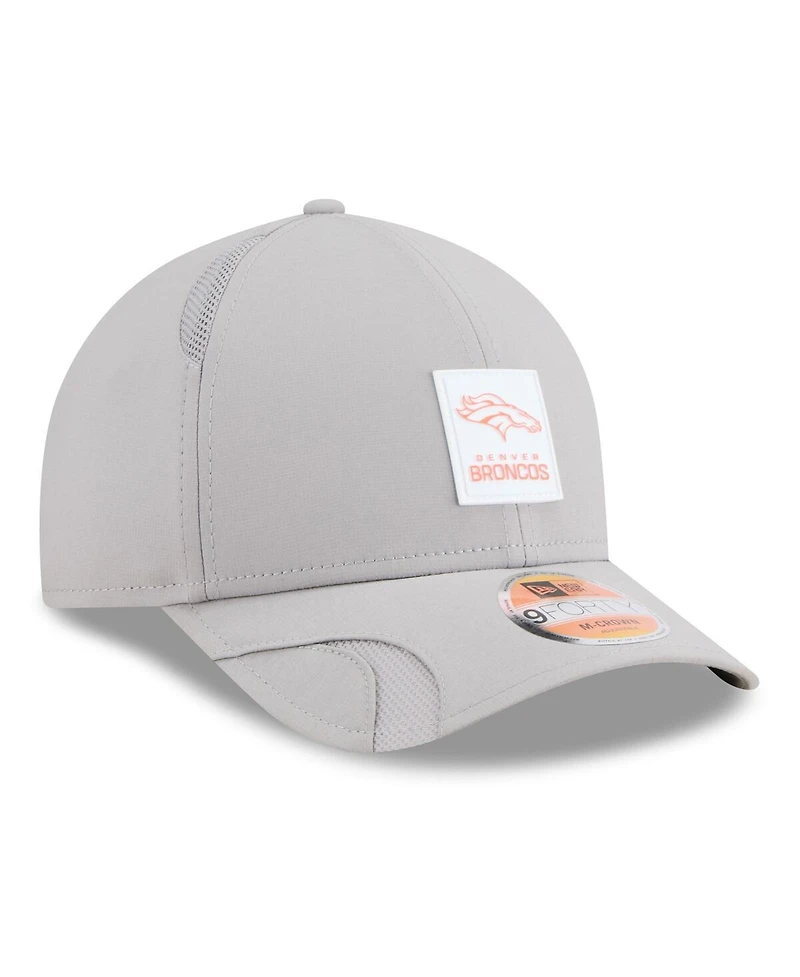 New Era Men's Denver Broncos 2025 Sideline M-Crown 9FORTY Adjustable Hat