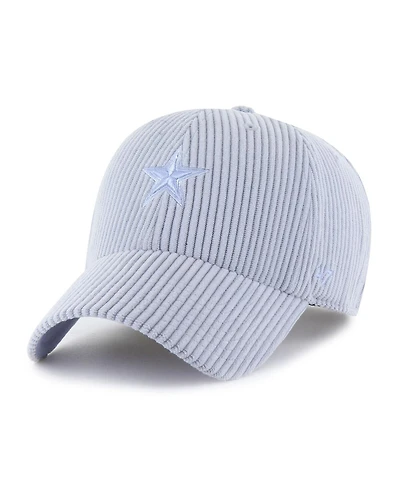 '47 Brand Women's Light Blue Dallas Cowboys Mellow Clean Up Adjustable Hat
