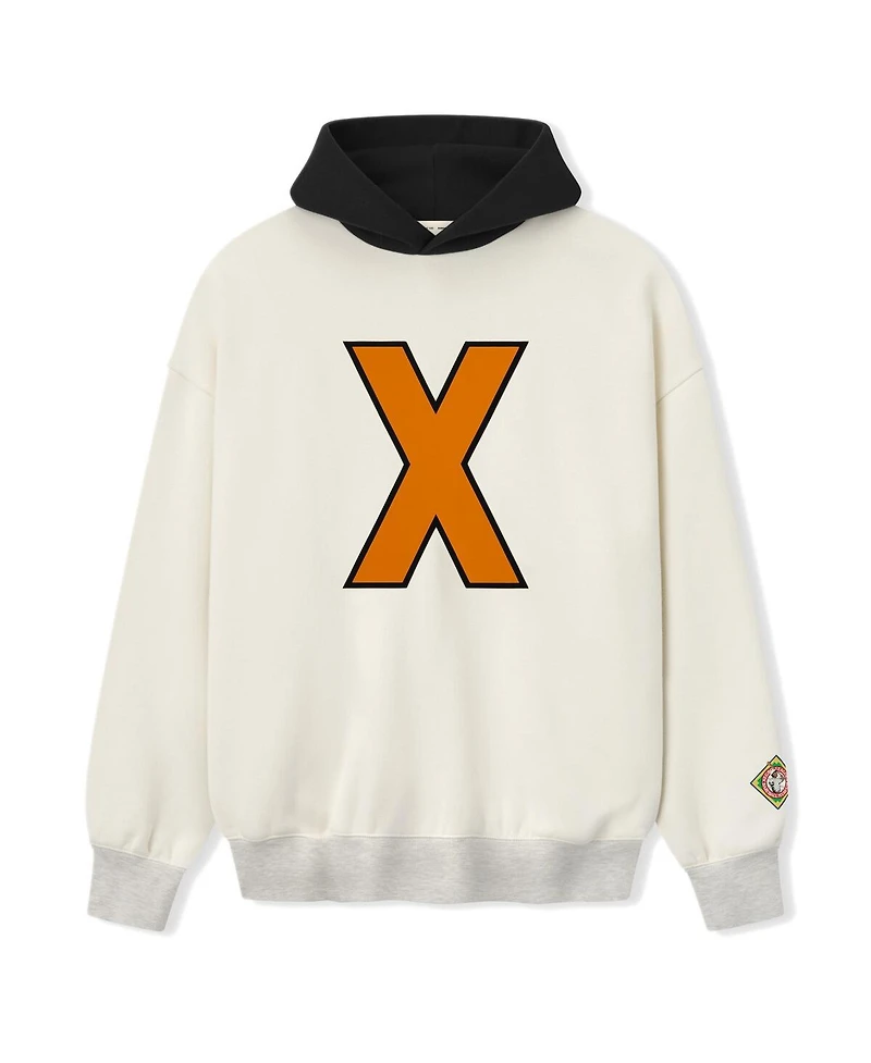 Fear of God Men's Cream/Black Cuban Giants Negro Leagues Baseball Museum Fleece Pullover Hoodie