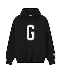 Fear of God Men's Black Homestead Grays Negro Leagues Baseball Museum Fleece Pullover Hoodie