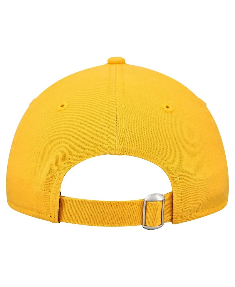 New Era Big Boys and Girls Gold Athletics 2025 Spring Training 9TWENTY Adjustable Hat