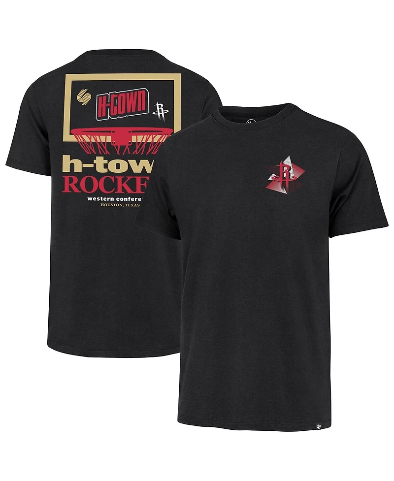 '47 Brand Men's Black Houston Rockets City Edition Backboard T-Shirt
