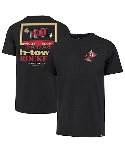 '47 Brand Men's Black Houston Rockets City Edition Backboard T-Shirt
