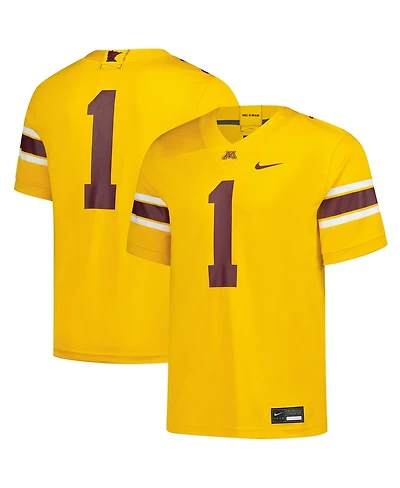Nike Men's 1 Gold Minnesota Golden Gophers Untouchable Replica Game Jersey