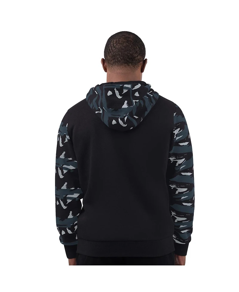 Starter Men's Black Las Vegas Raiders Thursday Night Gridiron Full-Zip Hoodie
