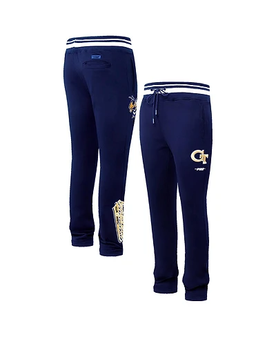 Pro Standard Men's Navy Georgia Tech Yellow Jackets Script Tail Fleece Sweatpants