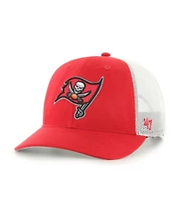 '47 Brand Men's Red Tampa Bay Buccaneers Unstructured Trucker Adjustable Hat
