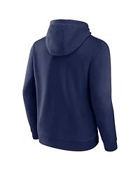 Fanatics Men's Navy Lehigh Valley IronPigs Logo Fleece Pullover Hoodie
