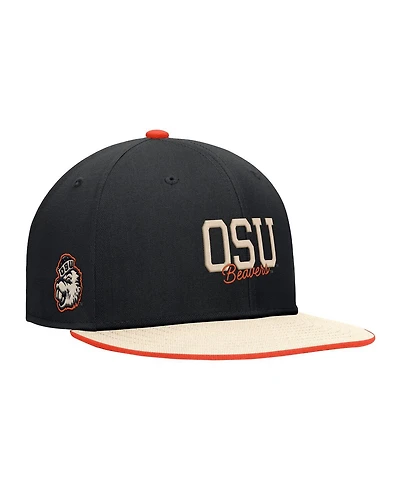 Nike Men's Black Oregon State Beavers Vintage Script Pro Dri-fit Snapback Hat