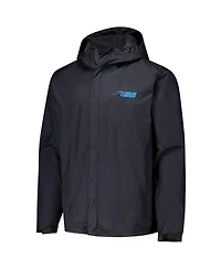 Dunbrooke Men's Black Carolina Panthers Tropic Waterproof Packable Full-Zip Hoodie Jacket