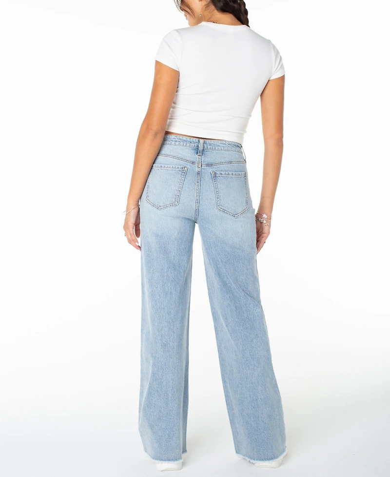 Celebrity Pink Women's Wide Leg Jeans