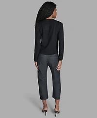 Bcbg Women's Bon Chic Genre Long Sleeve Sweater