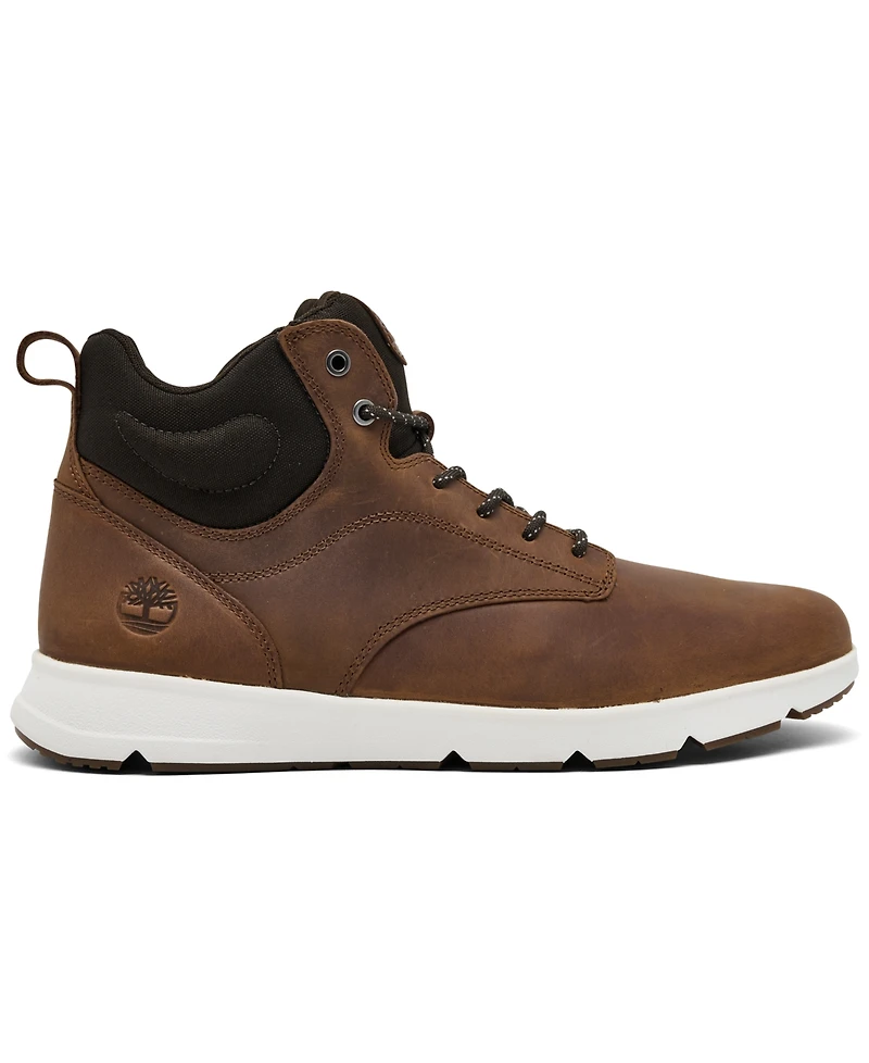 Timberland Men's Parker Street Leather Casual Sneakers from Finish Line