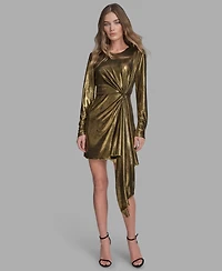 Bcbg Women's Side Knot Sheath Dress