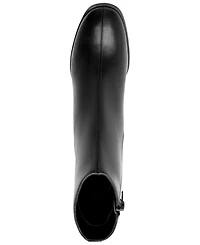 Arezzo Women's Regina Wood Block Heel Booties