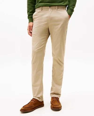 Tommy Hilfiger Men's Denton Printed Structure Slim Fit Pants