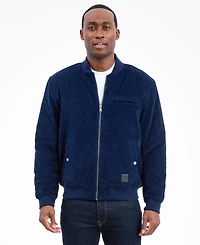 Lucky Brand Men's Zippered Bomber Jacket