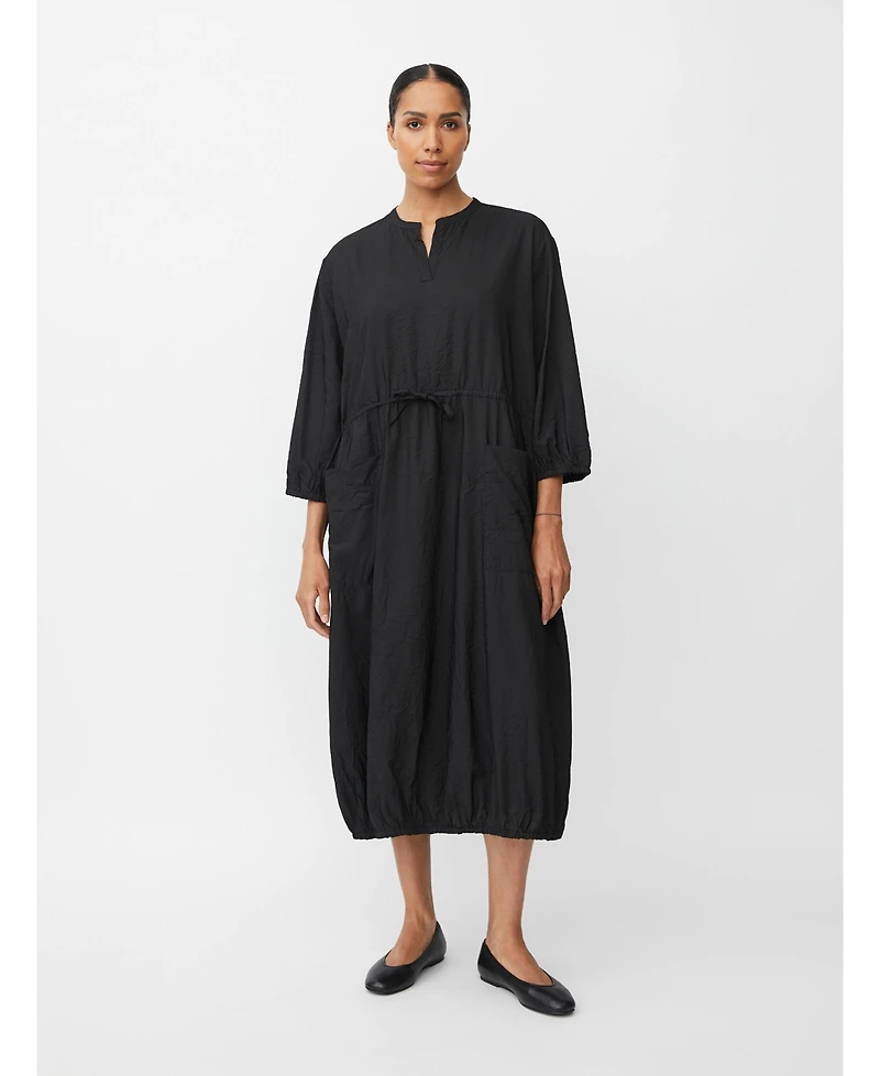 Masai Copenhagen Women's MaNymosa 3/4 Sleeve Loose Fit Midi Dress