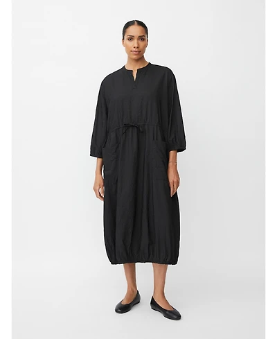 Masai Copenhagen Women's MaNymosa 3/4 Sleeve Loose Fit Midi Dress