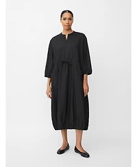 Masai Copenhagen Women's MaNymosa 3/4 Sleeve Loose Fit Midi Dress