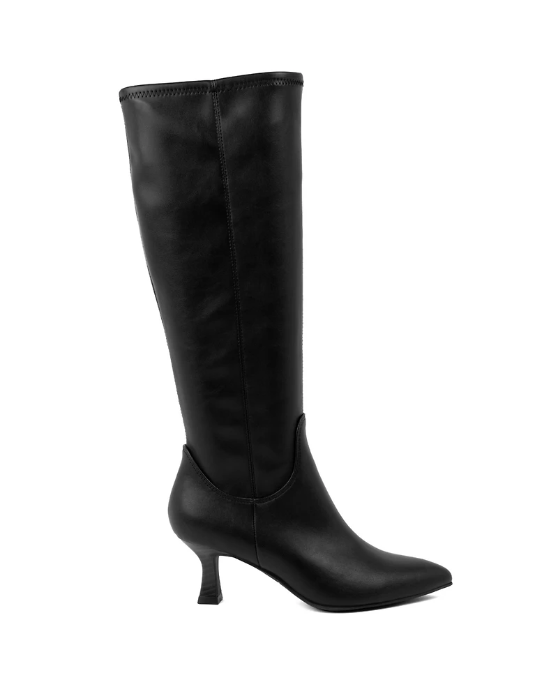 Jones New York Women's Sonton Knee High Wide Calf Dress Boots