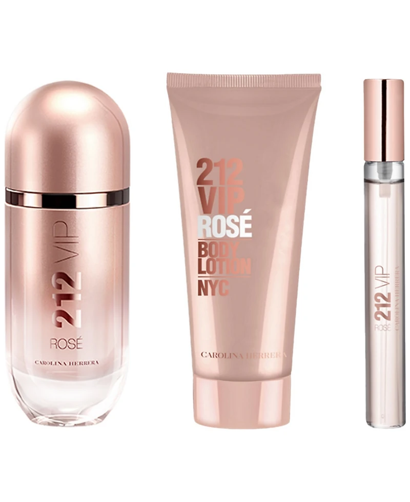 Carolina Herrera 3-Pc. 212 Vip Rose Gift Set