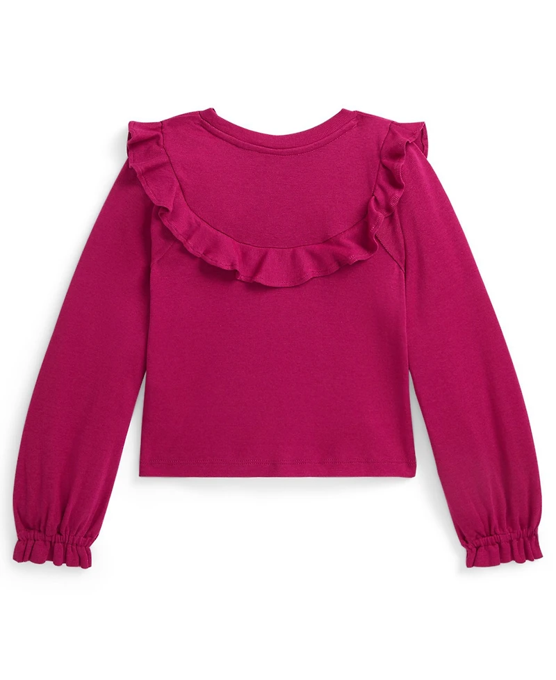 Polo Ralph Lauren Girls 2T-6X Long Sleeve Top