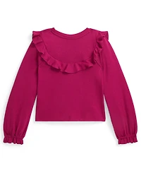 Polo Ralph Lauren Girls 2T-6X Long Sleeve Top
