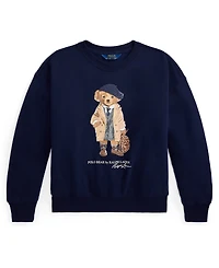 Polo Ralph Lauren Girls 7-16 Crewneck Boxy Sweatshirt