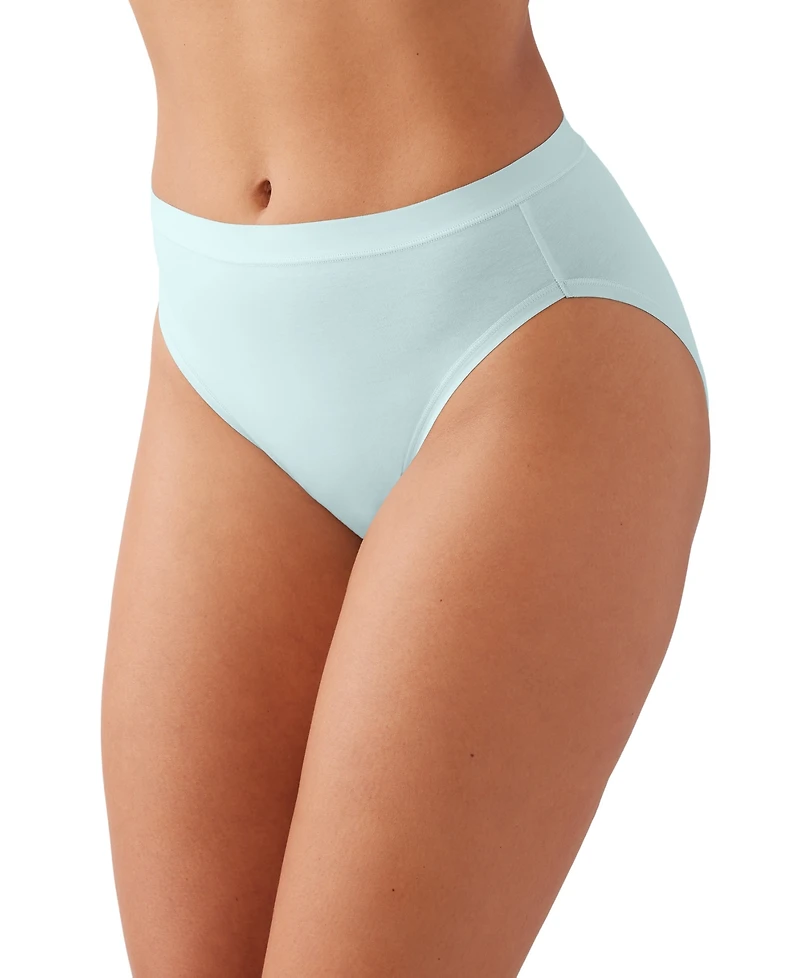 Wacoal Women's Understated Cotton Hi-Cut Underwear 879362