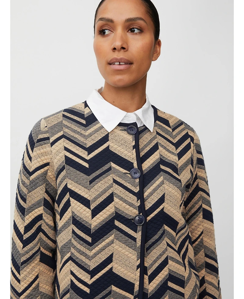 Masai Copenhagen Women's MaJuanta Long Sleeve Round Neck Jacket