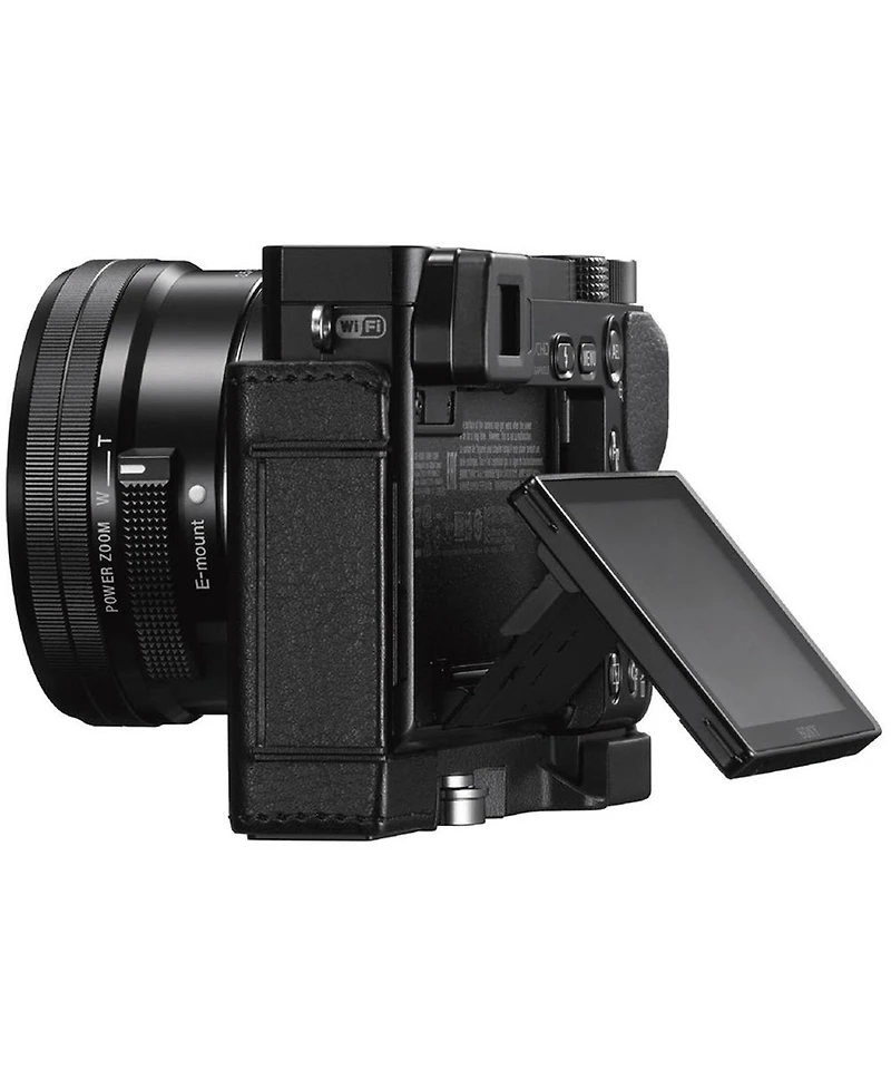 Sony Lcs-ebe Just-Fit Body Case for Alpha A6000 Camera, Black