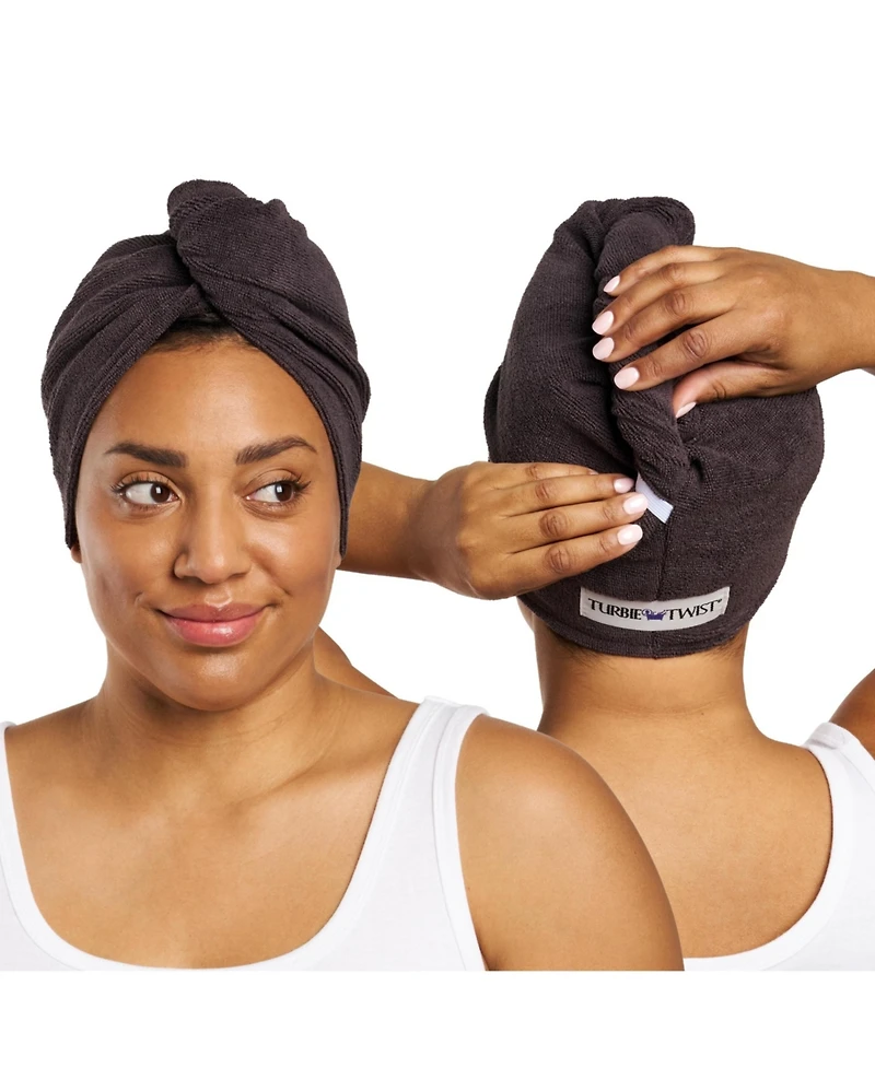 Turbie Twist Microfiber Turbie Twist 2 Pack (Solemnity)