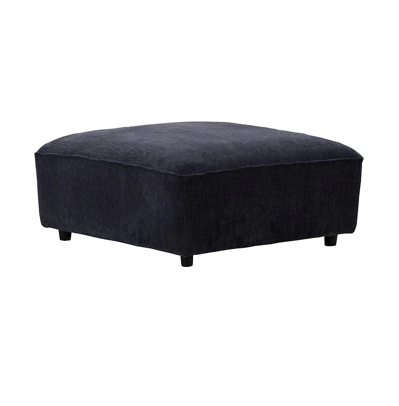 Parker Living Recess - Reptile Blue Ottoman with Casters