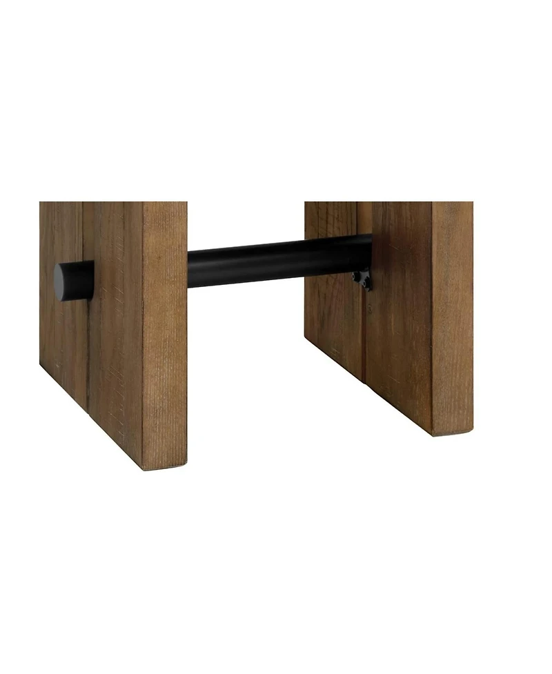 Intercon 24"" x 24"" End Table in Weathered Oak