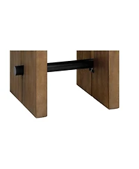 Intercon 24"" x 24"" End Table in Weathered Oak