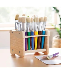 Kaplan Early Learning Company Tabletop Paintbrush Stand