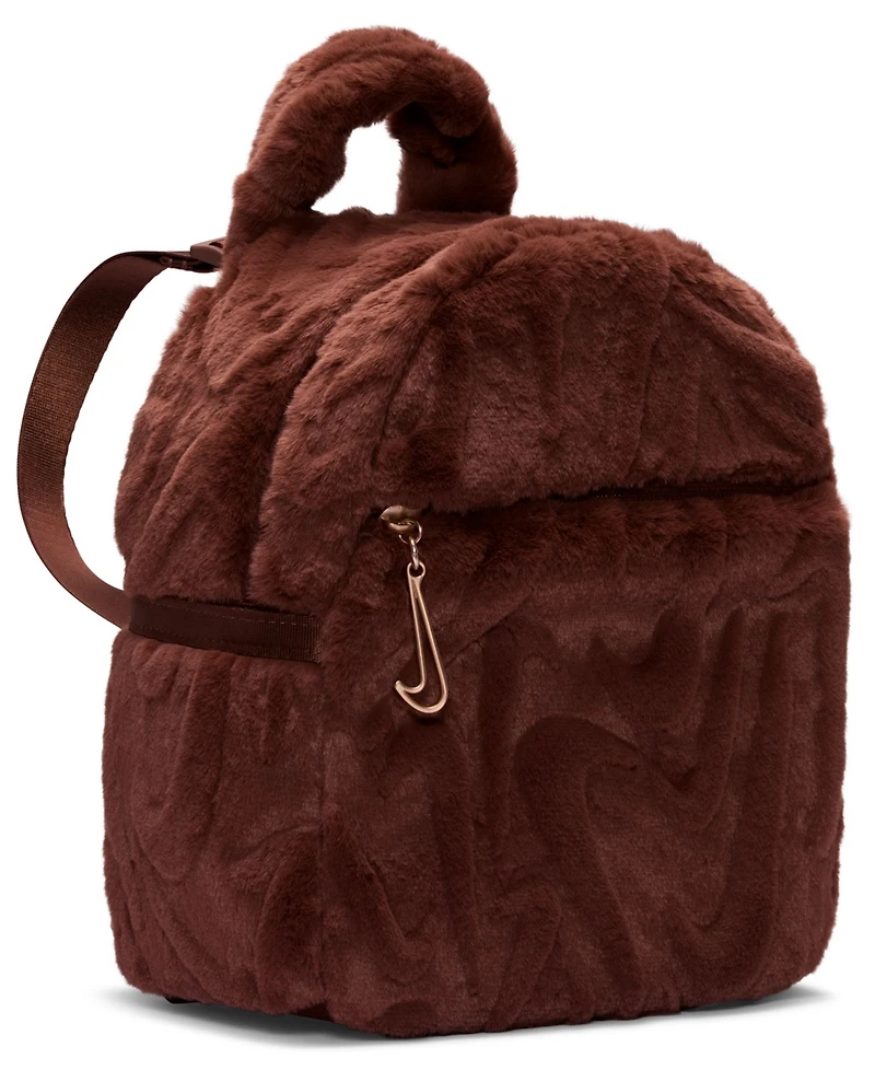 Nike Sportswear Unisex Futura Faux Fur Mini Backpack