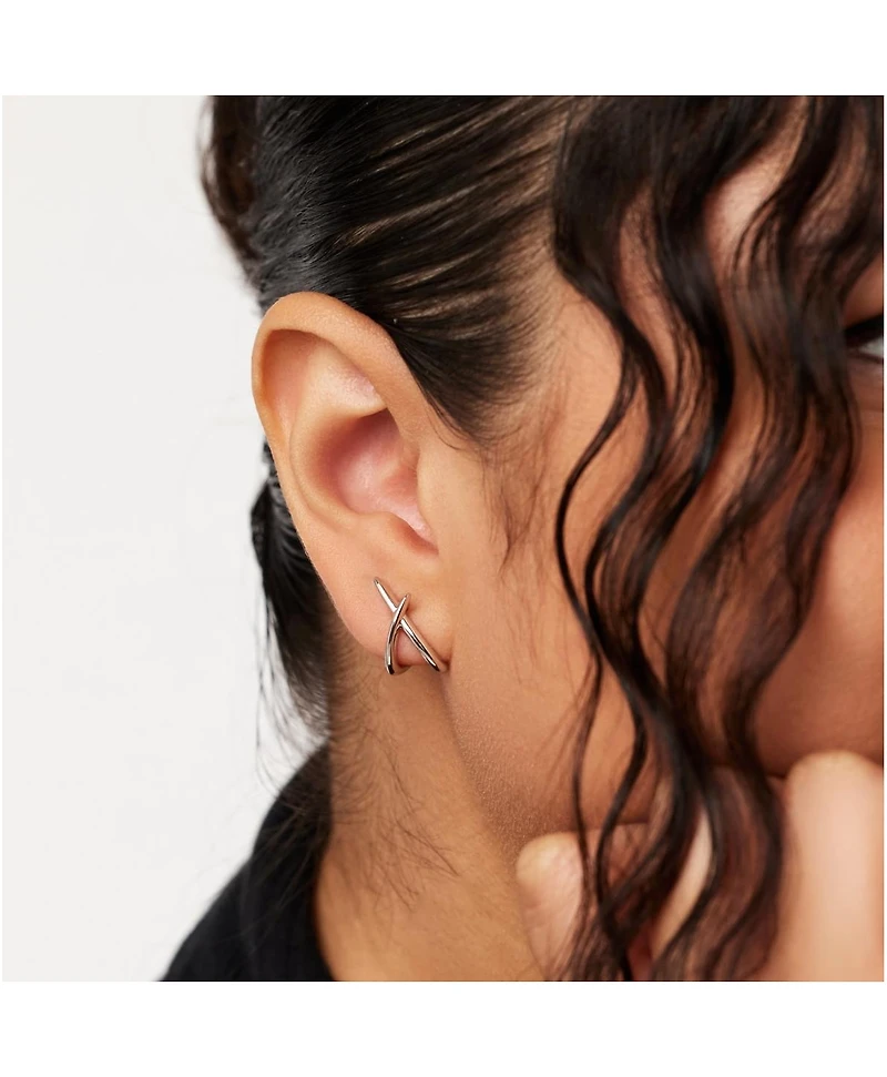 Ana Luisa Silver Stud Earrings - Sloane Silver
