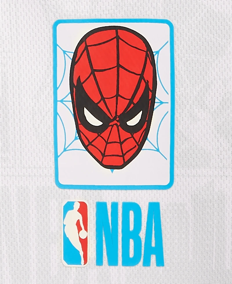 Macy's Marvel X Nba Men's Spider-Man 62 Short Sleeve Jersey, Exclusive