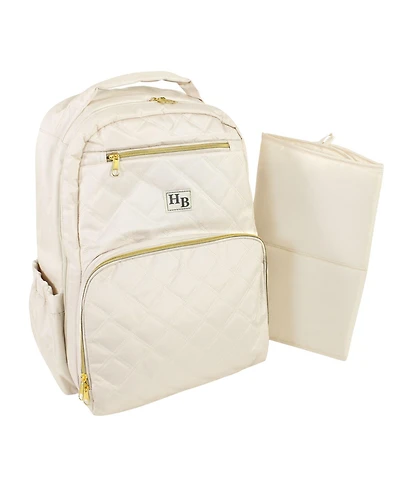 Hudson Baby Unisex High-Quality Diaper Backpack with Detachable Changing Pad