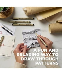 Sakura Gelly Roll Retractable Sparkle Set: 3 Stardust, 3 Metallic, 2 Blue & 2 Black