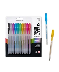 Sakura Gelly Roll Retractable 25 Piece Gift Set: 24 Pens + 1 Pen Case