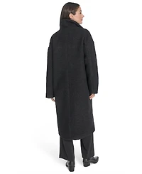 Levi's Women's Regular Boucle Stand Collar Car Coat