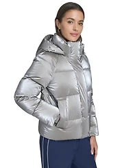 Levi's Women's Regular Quilted Hooded Puffer Jacket