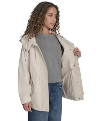 Levi's Women's Regular Raglan Sleeve Rain Parka Jacket