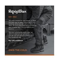 RefrigiWear Men's Frostline Hiker Boot - Waterproof, Anti-Slip, and Insulated for Extreme Cold